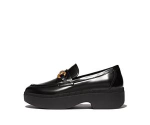 Women's moccasins FitFlop F-Luma Noir 39