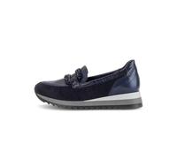 Women's moccasins Gabor Hairy/Calf/Krokola Bleu 42,5