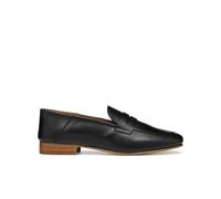 Geox Women's D MANTINEA A Loafer, Black, 7.5 UK