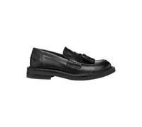Geox Women's D Serilda H Moccasin, Black, 6.5 UK