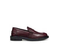 Geox Women's D SERILDA Loafer, Red, 39.5 EU, red, 6.5 UK