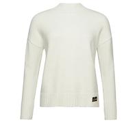 Women's mock-neck sweater Superdry Essential Blanc M