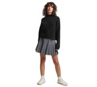 Women's mock neck sweater Superdry Vintage Essential Noir XL