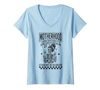 Womens Mom Gifts Funny Some Days i Rock it Some Days it Rocks me V-Neck T-Shirt