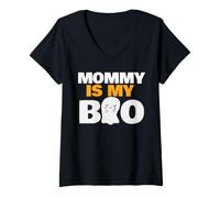 Women's Mommy is My Boo V-Neck T-Shirt