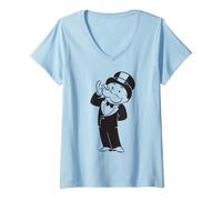 Women's Monopoly Let Me Think V-Neck T-Shirt