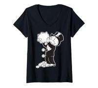 Women's Monopoly Money Bank V-Neck T-Shirt