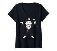 Women's Monopoly Oh Yeah V-Neck T-Shirt