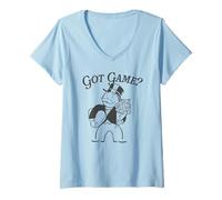 Womens Monopoly Valentine's Day Got Game? Romantic Mr. Monopoly V-Neck T-Shirt
