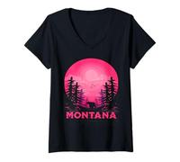 Womens Montana V-Neck T-Shirt