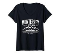 Women's Monterrey ES Otro Nivel | Regio Cerro de la Silla Nuevo León V-Neck T-Shirt