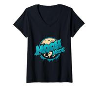 Women's Moon Time V-Neck T-Shirt