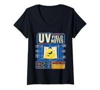 Women's Mothing Moth Watching Entomology Nature V-Neck T-Shirt