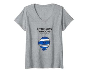 Womens Mr. Men Little Miss Whoops V-Neck T-Shirt