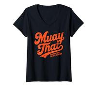 Women's Muay Thai Fighting Muay Thai Coach V-Neck T-Shirt