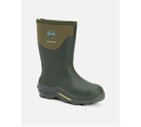 Muck Boots Unisex Muckmaster Mid Pull On Waterproof Wellington Boot, Moss, 5