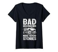 Women's Mud Bogging V-Neck T-Shirt