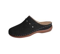 Womens Mule Sandals UK Deals Wedge Sandal Summer Clogs Closed Toe Sliders Ladies Orthopedic Shoes Wide Fit Slippers with Arch Support Hollow out Platform Mules Slider for Beach, Walking & Travelling