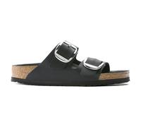 Women's mules Birkenstock Arizona Big Buckle Natural Leather Oiled Noir 37 Étroit