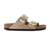 Women's mules Birkenstock Arizona Big Buckle Nubuck Leather Beige 39