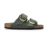 Women's mules Birkenstock Arizona Big Buckle Shearling Oiled Leather Vert 38 Étroit