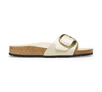 Women's mules Birkenstock Madrid Natural Patent Beige 37 Étroit