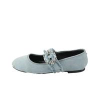 Women's mules Buffalo Daphne Glam - Vegan Denim Bleu 37