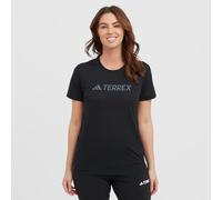 adidas Women's Terrex Multi Climacool Logo Tech T-Shirt, Black, L