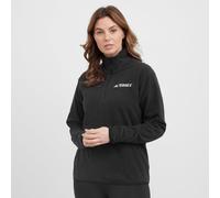adidas Women's Terrex Multi Essentials Half Zip Fleece Jacket, black, XL