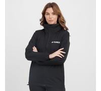 adidas Terrex - Women's Multi Essentials 2 Layer Rain Jacket - Waterproof jacket size L, grey