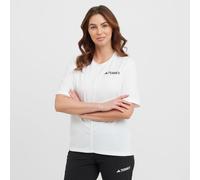 adidas Women's Terrex Multi Climacool T-Shirt, White, S