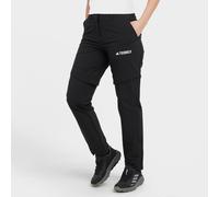 Women's Multi Zip Off Trousers, Black 14