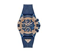 GUESS Iconic 40th GW0813L1 Women's Analogue Watch with Round Dial Blue Blue Blue, Blue