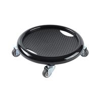 Women's Multifunctional Abdominal Wheel Board Gym 360° Rotating Core Trainer for Home Workout Fat Yoga Fitness (Black, One Size)