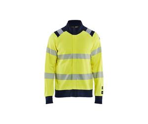 Women's multinorm zipped sweatshirt Blaklader Yellow L