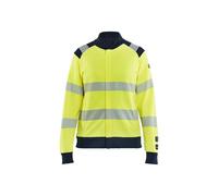 Women's multinorm zipped sweatshirt Blaklader Yellow XS