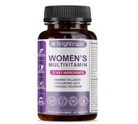 Women's Multivitamins and Minerals Enhanced with Collagen & Hyaluronic Acid - 27 Key Essential Ingredients Immune System & Health Support | 60 Tablets | Gluten Free