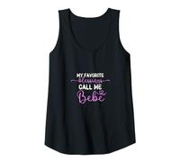 Womens My Favorite Blessings Call Me Bebe Tank Top
