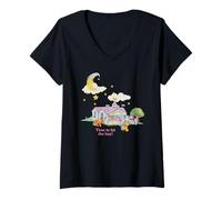 Women's My Little Pony Classic Time to Hit The Hay Bedtime V-Neck T-Shirt