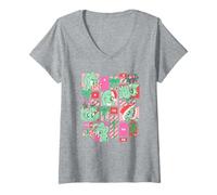 Womens My Little Pony: Friendship is Magic Christmas Calendar V-Neck T-Shirt