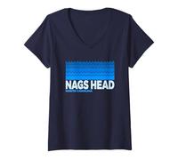 Women's Nags Head NC - Nags Head North Carolina Aquatic V-Neck T-Shirt