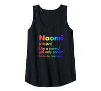 Womens Naomi Like A Normal Girl Only Cooler Queen First Name Tank Top