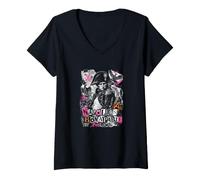 Women's Napoleon Bonaparte French Emperor History V-Neck T-Shirt