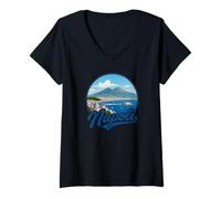 Women's Napoli Italia/Naples Italy/Naples V-Neck T-Shirt