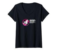 Womens NASA - Innovation Priorities, White V-Neck T-Shirt