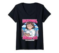 Women's National Amelia Day November 22nd V-Neck T-Shirt
