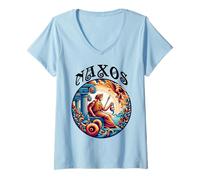 Womens Naxos V-Neck T-Shirt