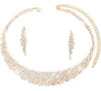 Women's Necklace and Earring Set Elegant Jewelry Gift for Her Fashion Accessories Perfect for Any Occasion Stylish Design Comfortable Wear