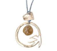Women's Necklace Heart Pendant Anchor Chain Necklace Popular Jewelry Sweater Chain Long Resin Necklace For Women