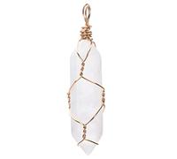 Women'S Necklace Stone Crystal Charm, Fashion Pendant Drop